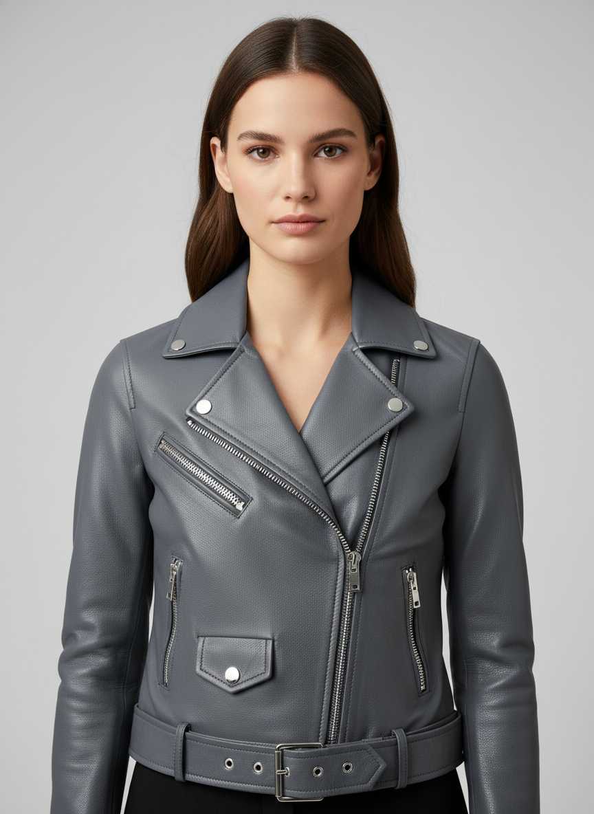 Atelier Leather Biker Jacket